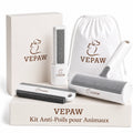 Kit Anti-Poils VEPAW™ pour Chiens & Chats – Rouleau Réutilisable & Brosse de Précision